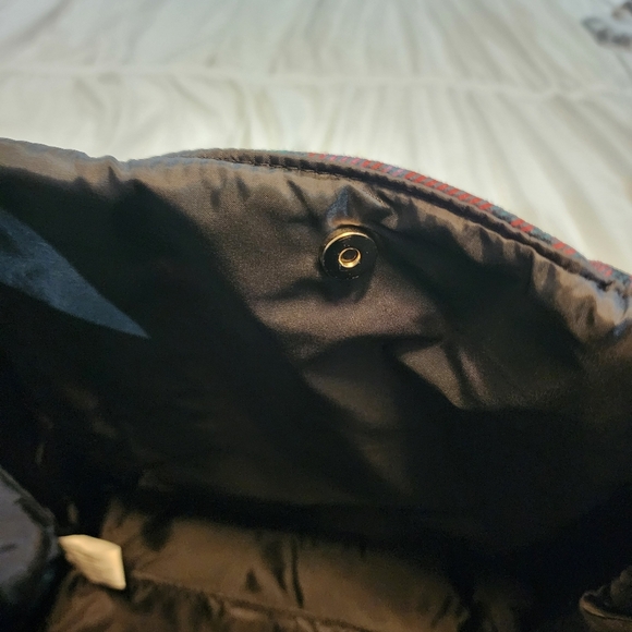 Victoria's Secret red green white plaid tote bag NWT - Picture 8 of 11